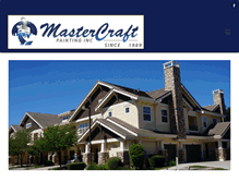 Tablet Screenshot of mastercraftpainting.net